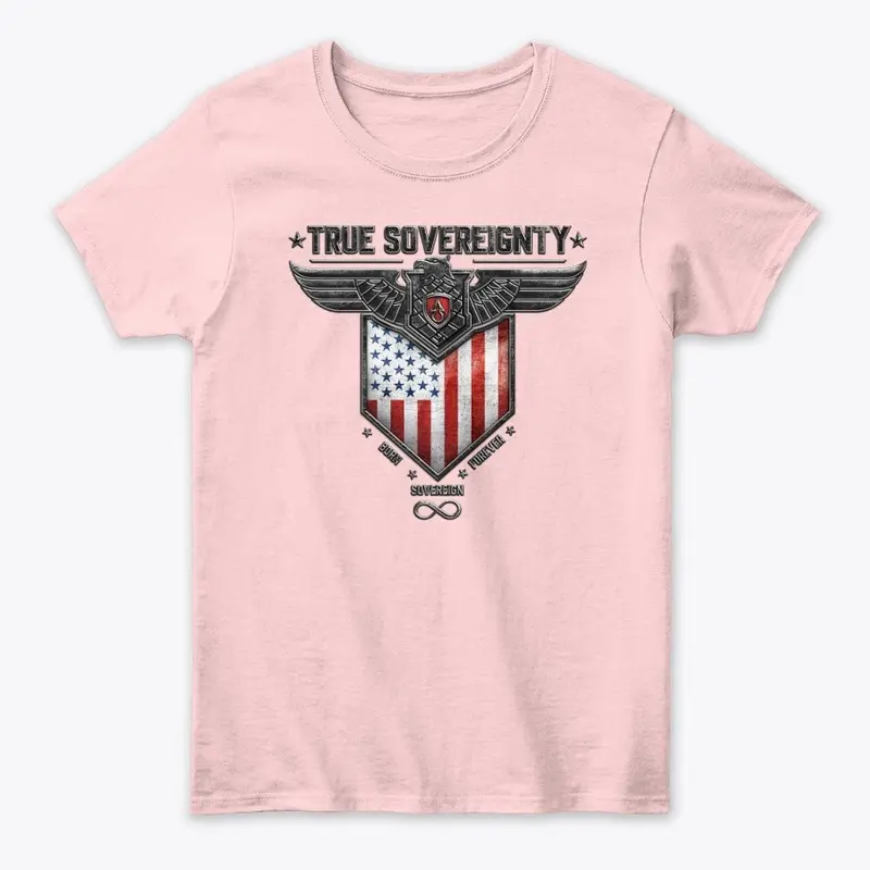 BORN SOVEREIGN BLK LADIES CLASSIC TEE