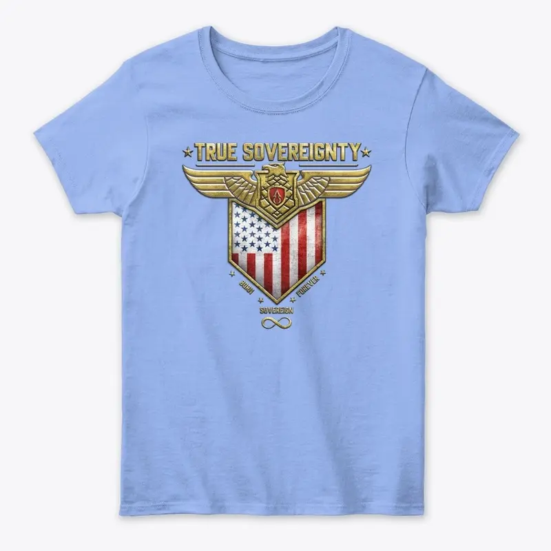 BORN SOVEREIGN GLD LADIES CLASSIC TEE